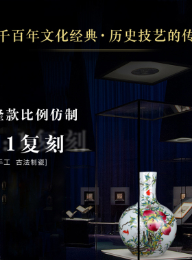 景德镇大号插花中式风酒柜陶瓷器