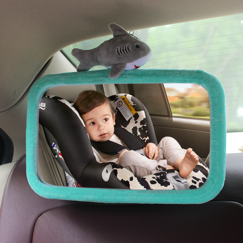 安全座椅车内后视镜儿童观察镜宝宝汽车婴儿反向提篮观后反光镜子 - 图2