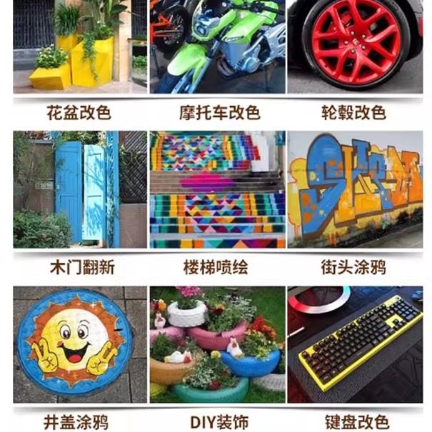 自动喷漆手摇喷漆金属防锈家具木器漆汽车涂鸦墙面黑白色油漆小瓶,淘宝优惠券,粉丝福利购,淘宝优惠卷