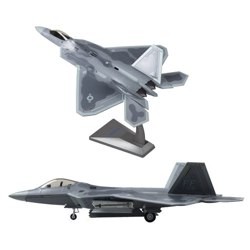 1:72猛禽F22战斗机仿真合金模型成品航模静态摆设AF1男生生日礼物 - 图3