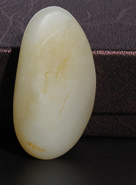 天然和田玉男女款保平安挂坠