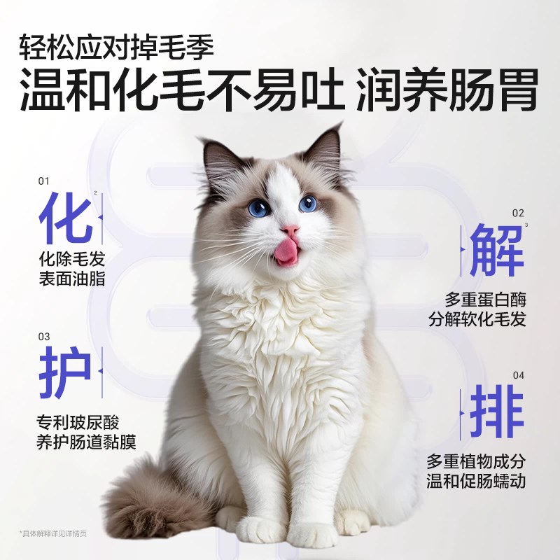 【U先试用】卫仕化毛球片复合维生素猫草片营养猫咪专用化毛试吃,淘宝优惠券,粉丝福利购,淘宝优惠卷