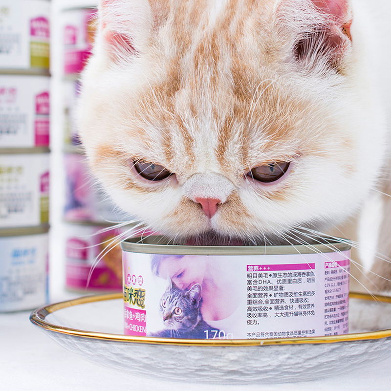 麦富迪猫罐头170g*36罐猫咪零食罐成猫幼猫1整箱装猫零食猫罐头-图1