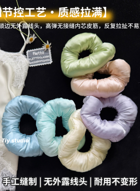 睡眠发圈低摩擦护发扎发真丝发圈