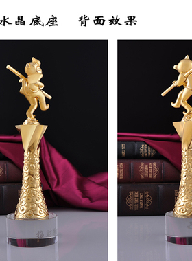 如意合金电镀摆件贺岁高档纪念品