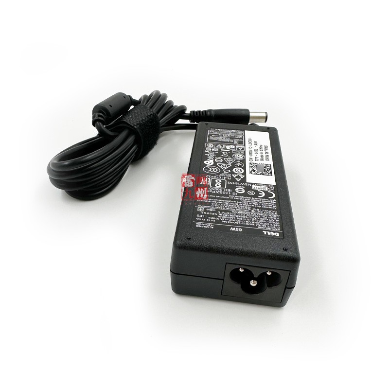 适用戴尔65W电源 DA65NM111-00 LA65NS2-01电源适配器19.5V3.34A 7.4mm大圆大口充电器 - 图1