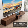 Nick Aijia Walnut 100-inch laser TV cabinet