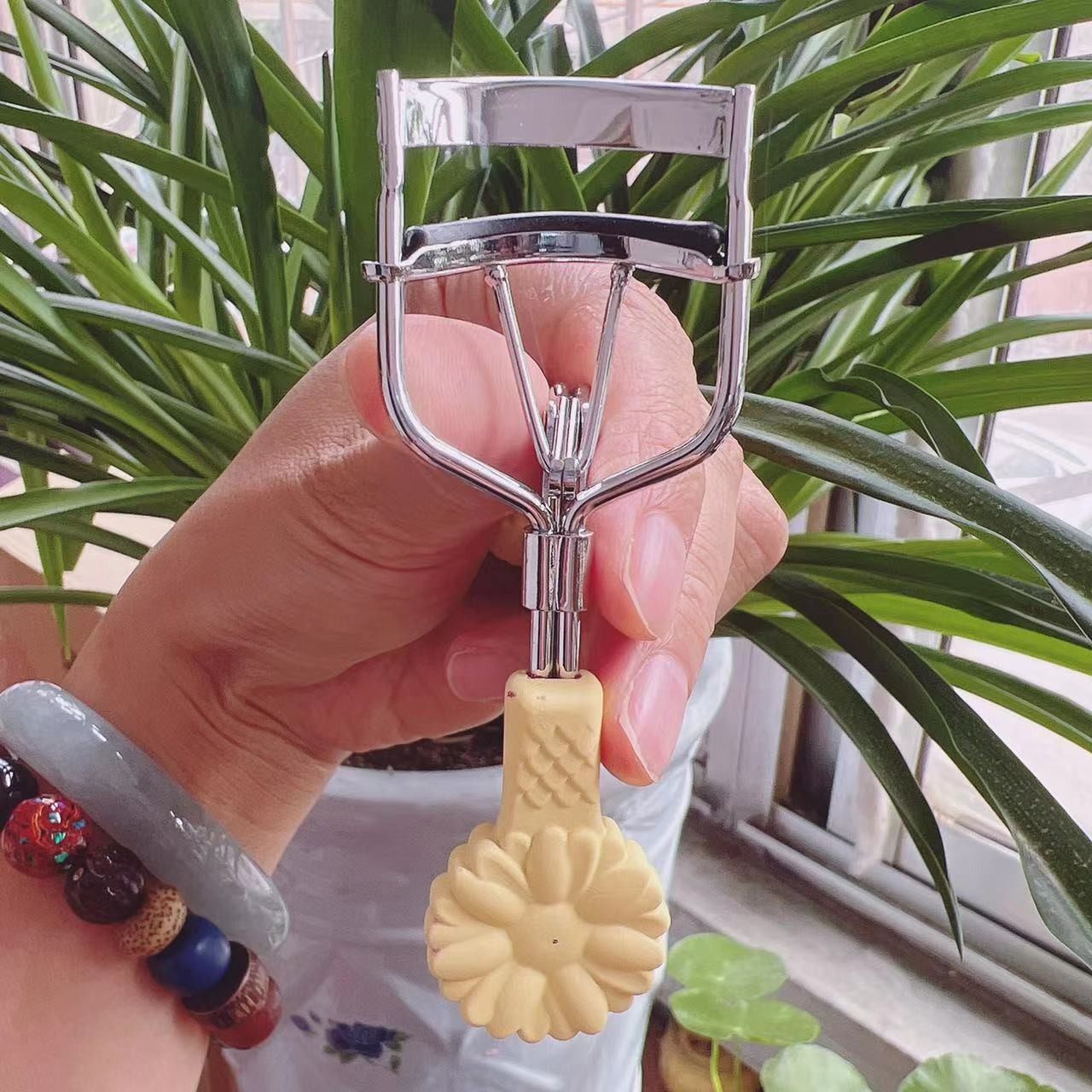 三迪逸品卷翘持久定型眼睫毛夹局部太阳花初学者便携式夹睫毛器女,淘宝优惠券,粉丝福利购,淘宝优惠卷