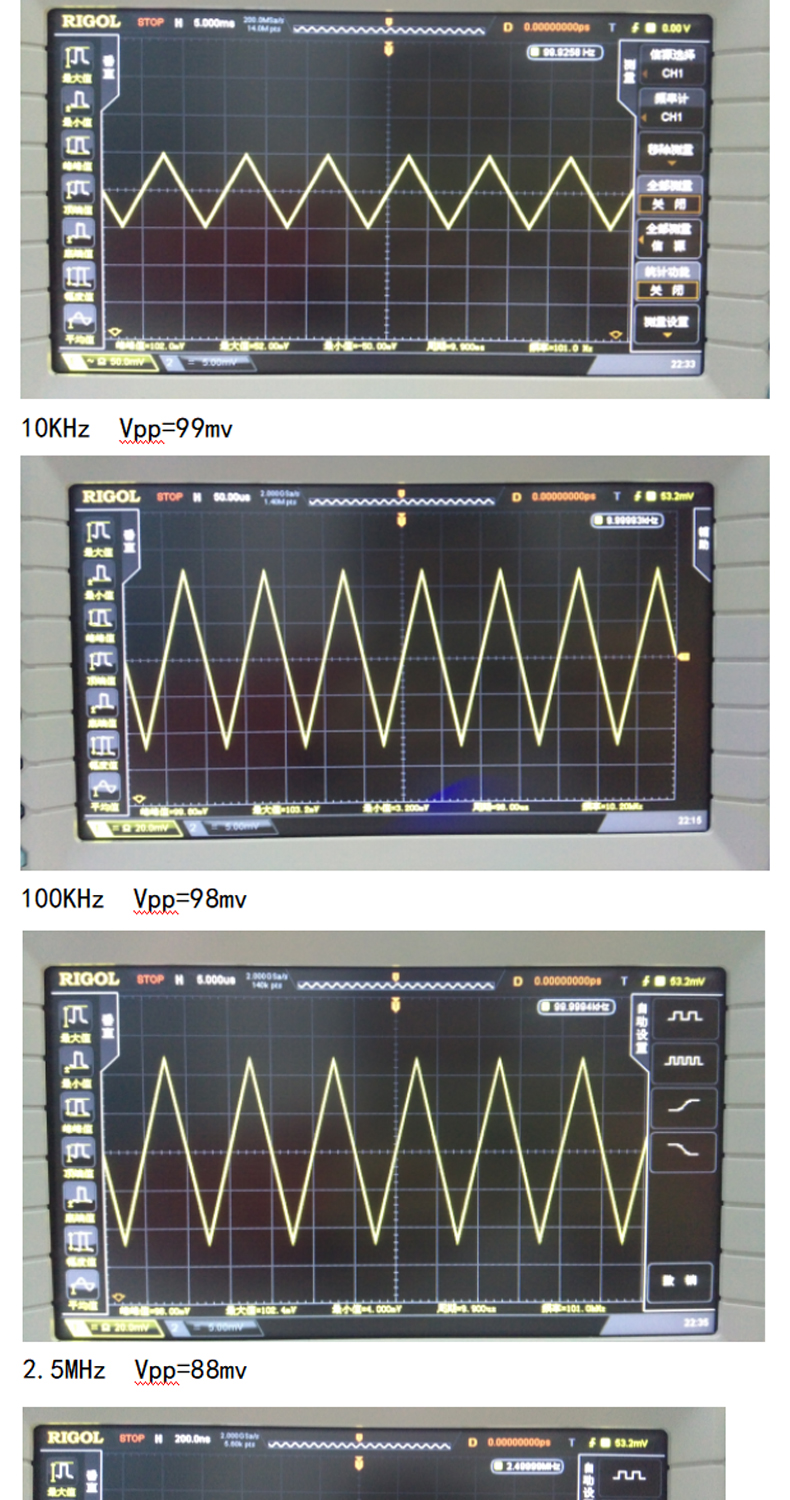 AD9833可控增益放大器模块 频率发生器 DDS信号方波正弦波三角波 - 图2