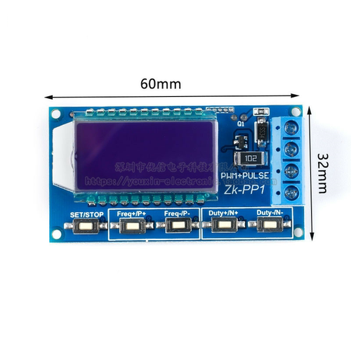 ZK-PP1 PWM脉冲个数频率占空比可调发生器模块方波矩形圈数驱动器 - 图3