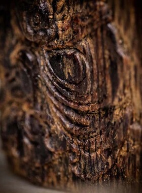 海南纯天然沉香白棋楠原手工制作老料满黑油纹理清晰男女挂件吊坠