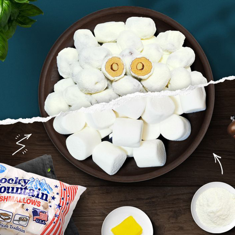 落基山棉花糖300g美国进口自制雪花酥牛轧糖奶枣烘焙原料,淘宝优惠券,粉丝福利购,淘宝优惠卷