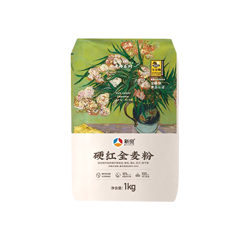 新良大师系列面粉1kg家用面包吐司蛋糕用高低筋小麦粉烘焙原料-图3