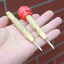 Chrome Vanadium Thimble Copper Plated Locator Broken Window automatic sample punching sub-point punching semi-automatic center punch