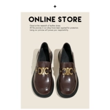 Демисезонные лоферы, флисовая обувь в английском стиле для кожаной обуви, в британском стиле