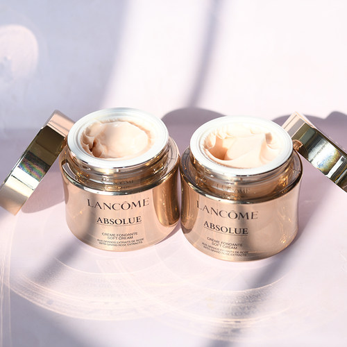 Lancome兰蔻菁纯面霜乳霜30/60ml清爽soft滋润rich修护抗老流云霜 - 图0