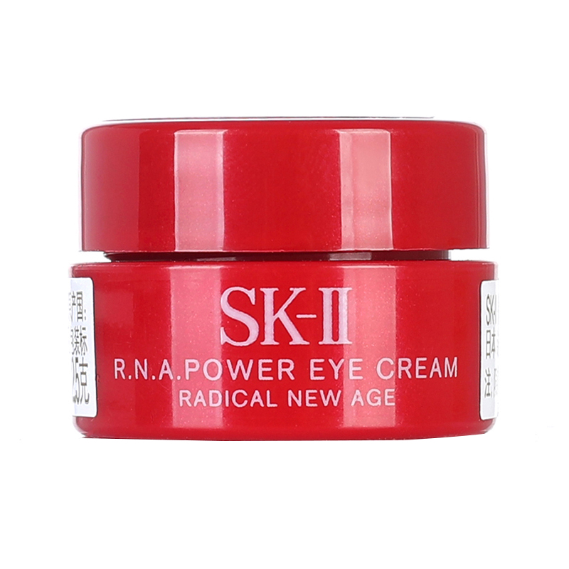 SK-II/SK2/SKII新大眼眼霜/RNA微肌因修护环采眼霜2.5g 淡纹紧致 - 图3