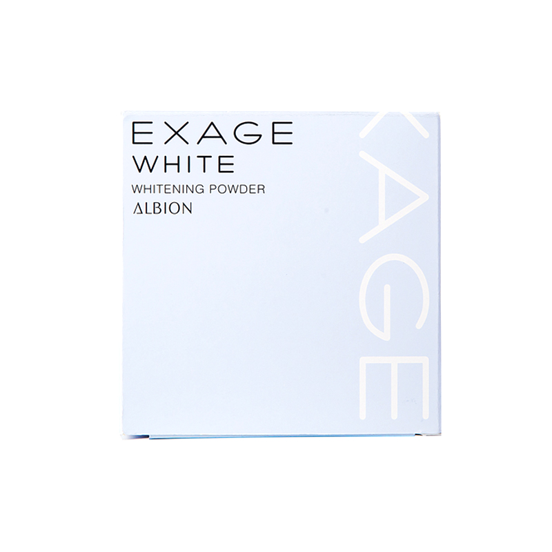 日本albion奥尔滨晚安粉EXAGE WHITE夜用美白蜜粉清爽控油18g新版 - 图3