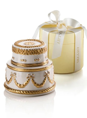 原裝正品 VILLARI 手工雙層蛋糕造型香熏蜡烛擺件