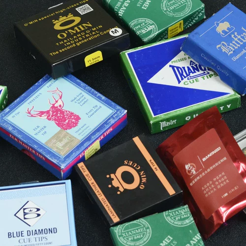 Hemoett Head 10 мм Snooker's маленький полюс головы Большой головы девять головных головных пистолетов 11 мм чернокожие восемь настольных клубов головы