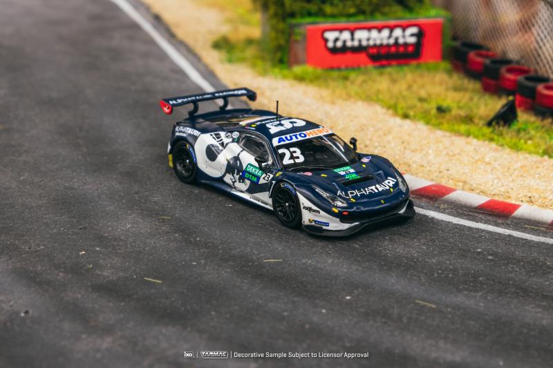 TW现货Tarmac Works 1:64法拉利488 GT3纽博格林赛车23#汽车模型-图2