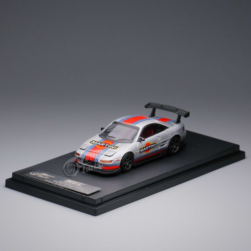 MT HEC展会限定MicroTurbo 1:64丰田MR2 SW20马天尼 改装汽车模型 - 图3