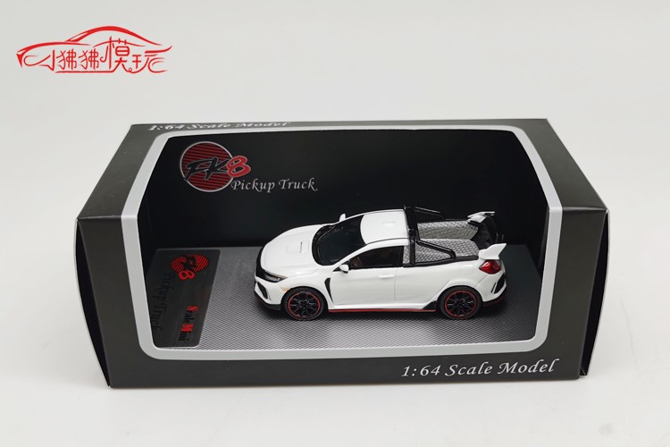 SM现货ScaleMini 1:64本田FK8思域Type R 皮卡PICKUP树脂汽车模型 - 图1