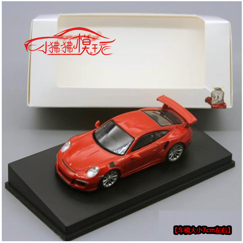 现货Spark 1:64保时捷911 991 GT3 RS收藏摆件2016合金汽车模型-图3