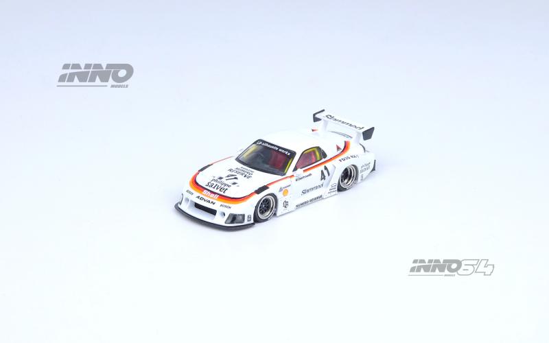 INNO 1:64 LBWK马自达RX7 FD3S LB-SUPER SILHOUETTE 41#汽车模型-图1