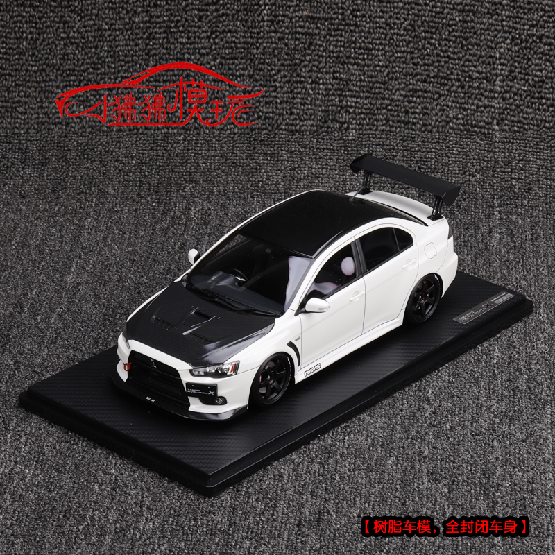 IG 现货ignition 1:18三菱EVO X Lancer 十E10代CZ4A树脂汽车模型 - 图3