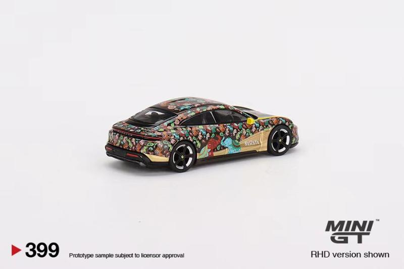 Mini GT NaRaYa 现货1:64保时捷Taycan泰坎Turbo S泰国版汽车模型 - 图2