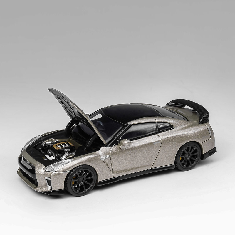 MH开盖Motorhelix 1:64三菱EVO IV本田FL5尼桑GTR R34 R35车模型 - 图0