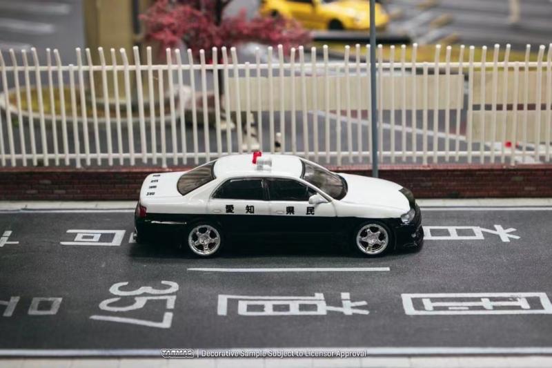 TW现货Tarmac Works 1:64 VERTEX丰田Chaser JZX100警车 汽车模型 - 图0