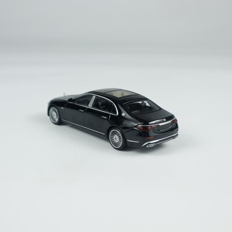MINI GT 1:64奔驰S级 迈巴赫S680黑色Maybach S 680合金汽车模型 - 图2