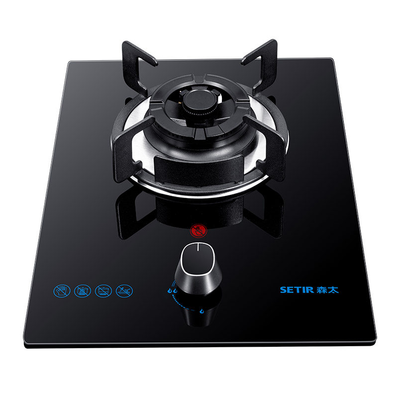 森太t17家用单个天然气台式煤气灶 森太燃气灶