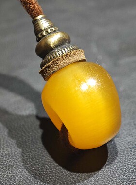 金黄色佛头分体三通19MM斜切
