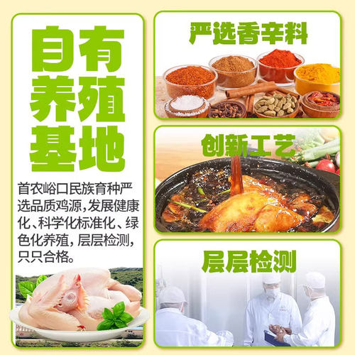 乡盛扒鸡德州正宗五香烧鸡特产肉食熟食真空即食零食美食地方小吃 - 图0