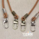 Кожаная барсетка ручной работы, ремешок для сумки, рюкзак, ручка, аксессуар для сумки, 4мм, воловья кожа, из натуральной кожи