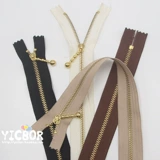 Золотая цепочка с молнией ручной работы, аксессуар для сумки, 3 размер, 25/30/40см