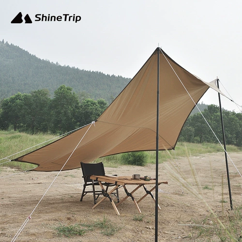 Дорожный металлический навес, регулируемая длинная палатка, алюминиевый сплав