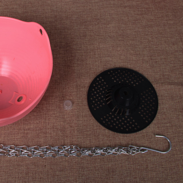 Flower pot pp resin thickened with hanging chain
