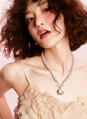 AUGUSTHARMONY珍珠韩国项链