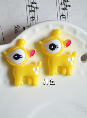 亚马逊可爱小鹿冰箱贴磁性黑板贴