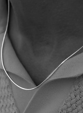 magic fish男潮百搭嘻哈简约韩版个性链子搭配衣服八角链男士项链