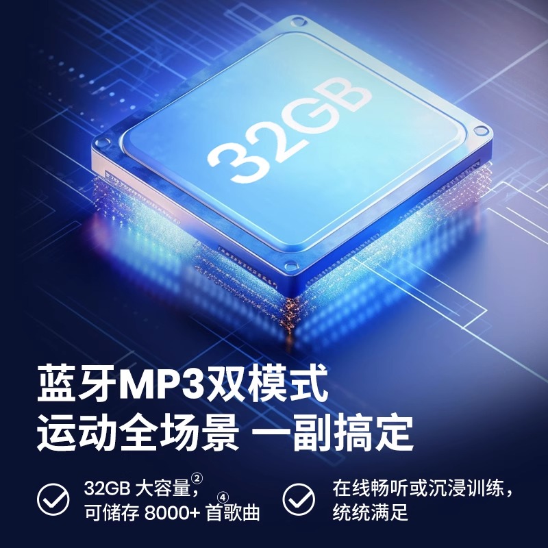 Shokz韶音OpenSwim Pro S710骨传导游泳耳机运动无线蓝牙跑步骑行 - 图1