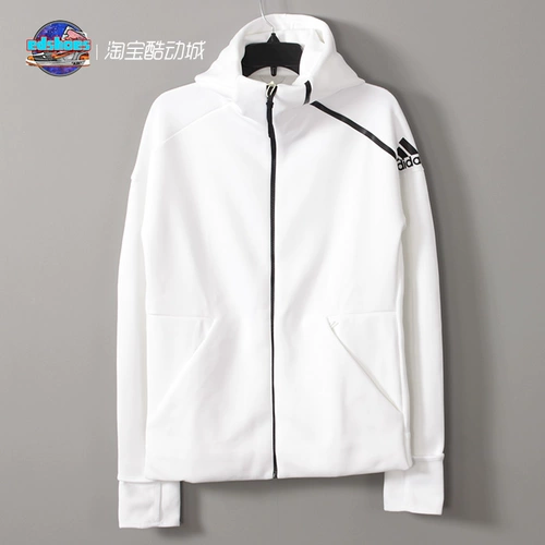 Adidas, куртка подходит для мужчин и женщин для отдыха с капюшоном