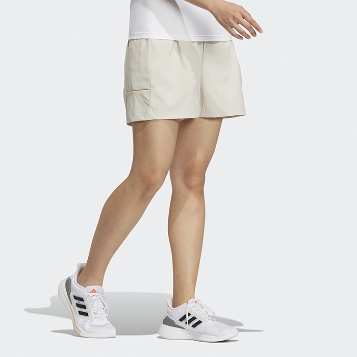 ADIDAS阿迪达斯W WOVEN SHORTS女子运动中长裤短裤HT6894 HT6893-图1