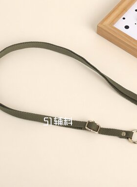12mm开口圈帆布斜跨可调书包带子