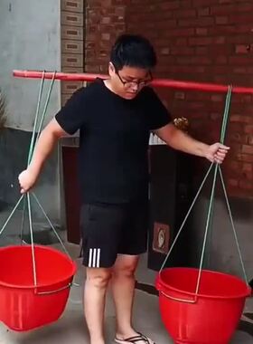 箩筐塑料牛筋加厚家用粮食水果圆形玉米稻谷大号农用收纳竹编喜事