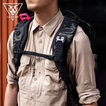 Liigear Octopus Teacher Backpack ລຸ້ນທີສອງ Bob Outdoor Waterproof Mountaineering Bag Commuting Octopus 2 Tactical Backpack